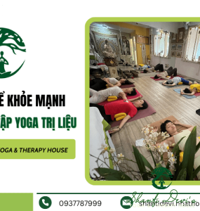 Giúp cơ thể khỏe mạnh hơn với các bài tập yoga trị liệu tại ShantiDevi