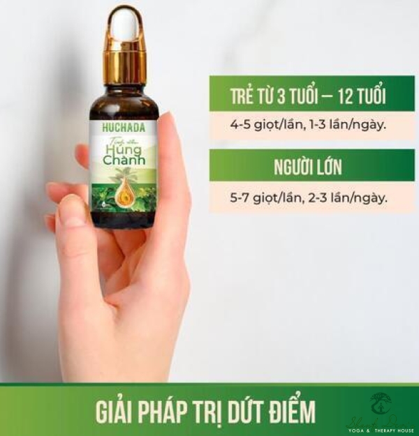 TINH DẦU HÚNG CHANH HUCHADA - 30ml 