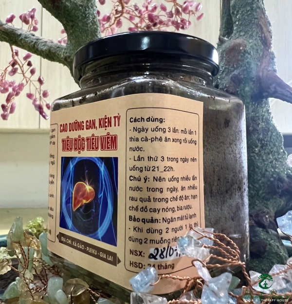 CAO DƯỠNG GAN KIỆN TỲ - TIÊU ĐỘC TIÊU VIÊM
