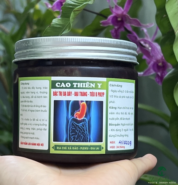 CAO THIÊN Y - ĐẶC TRỊ ĐẠI TRÀNG, DẠ DÀY, U, NANG, POLYP