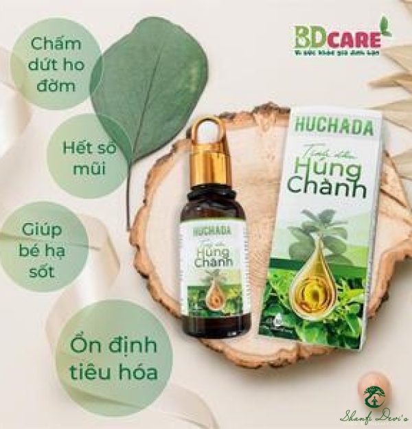 TINH DẦU HÚNG CHANH HUCHADA - 30ml 